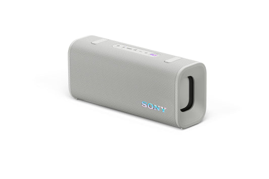 Sony ULT Field 3 - Portable Bluetooth Speaker with ULT Power Sound, 24 Hour Battery, IP67, Waterproof, Dustproof, Shockproof, Detachable Shoulder Strap, Compact - Off-White - SRSULT30W.CE7