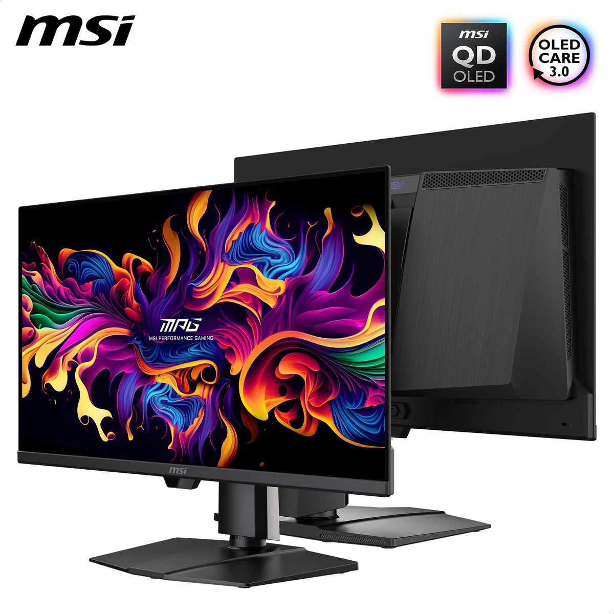 MSI MPG 271QRDE QD-OLED X50 Gaming Monitor, 27 inch, 500Hz, 0.03ms - 4711377353434