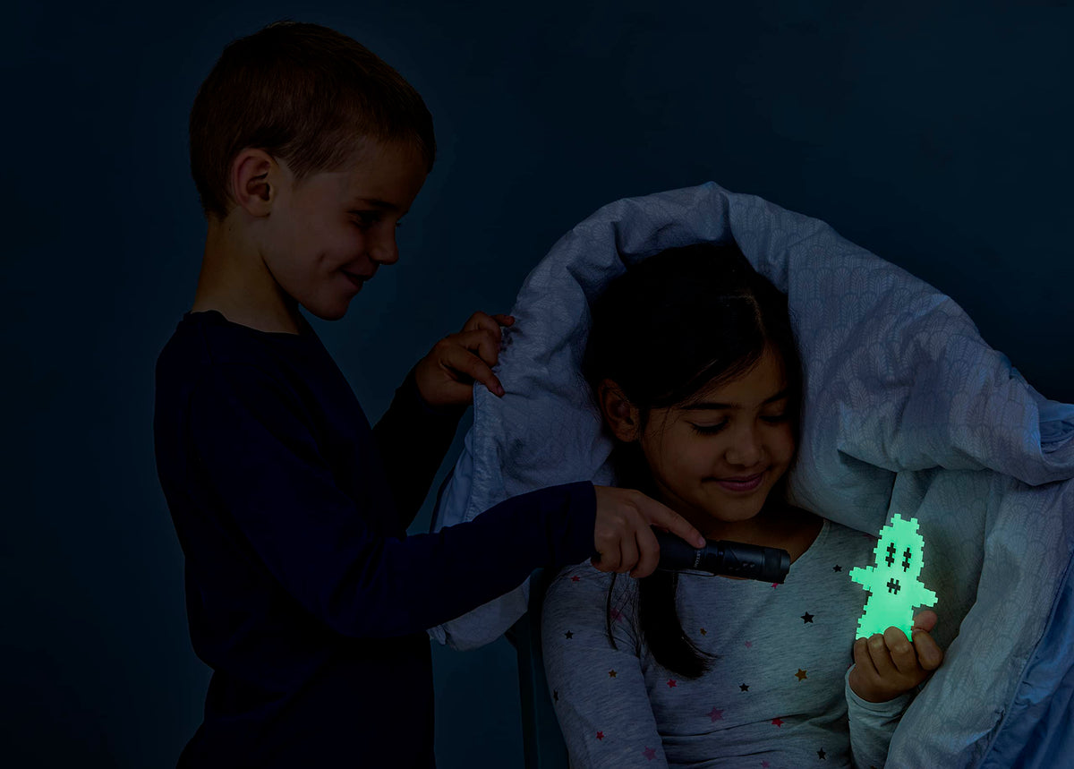 Plus Plus - 600 Creative Building Blocks Glow-in-the-Dark - 3974