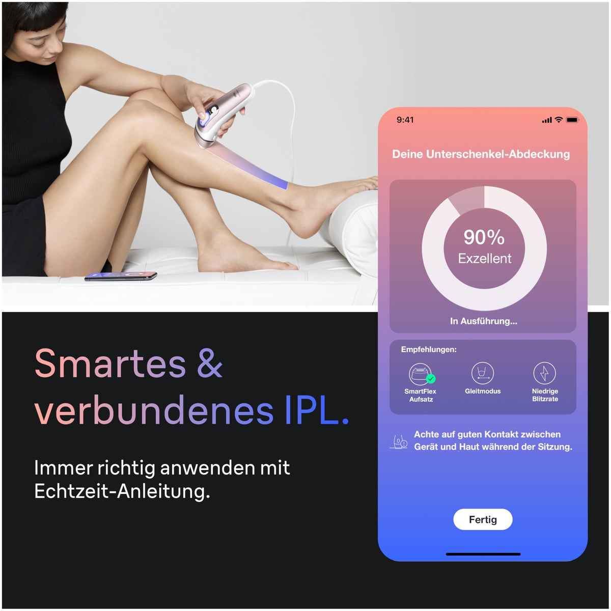 Braun Smart IPL Dispozitive Epilare Skin i·expert 7, PL7211, Rosegold - IPLPL7211