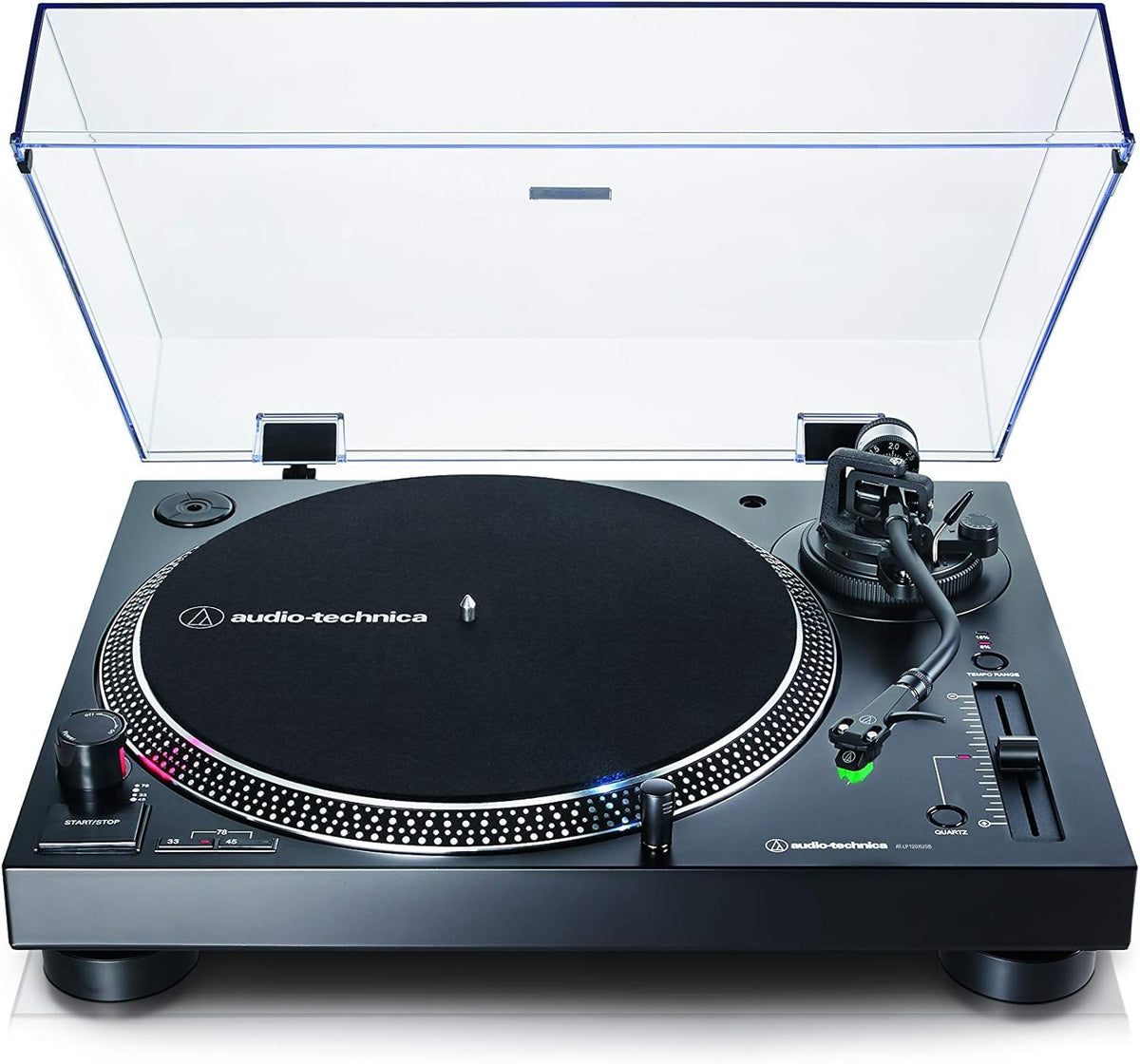 Audio-Technica LP120XUSBBK Direct Drive Turntable (Analog and USB) black - AT-LP120XUSBBK