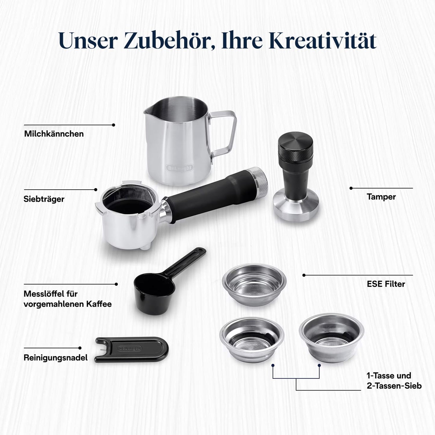 De'Longhi Dedica Duo - Perfetto compact portafilter machine espresso machine with soft-touch icons, manual milk frother for espresso, cappuccino and cold brew, 15cm wide, green (EC890.GR)