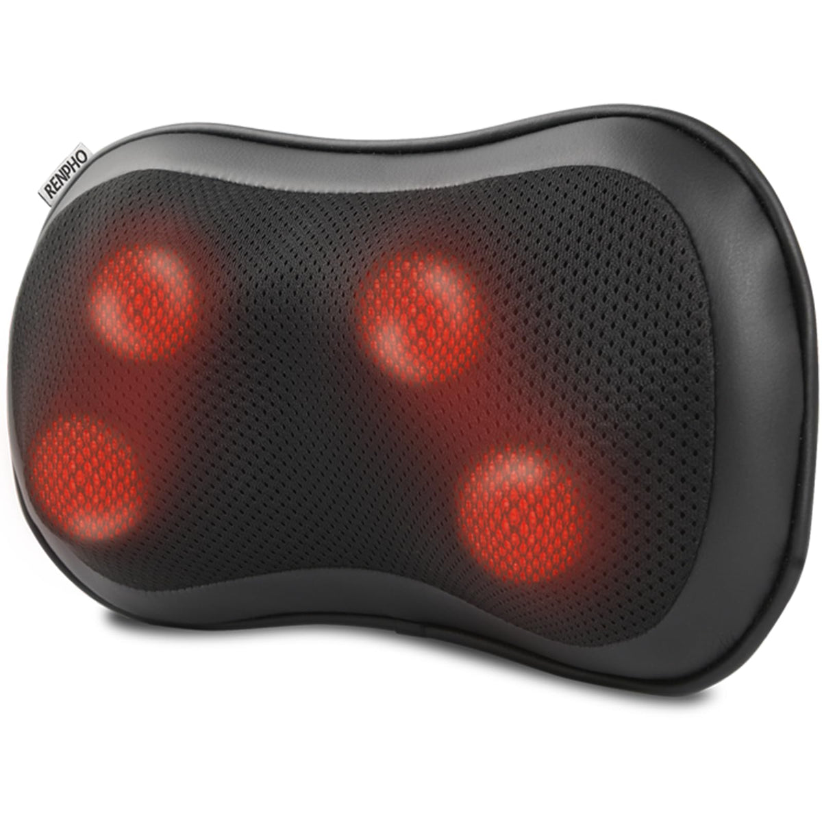 RENPHO 4D Shiatsu Massage Device, Massage Pillow for Back, Neck, and Shoulders - RF-NM067