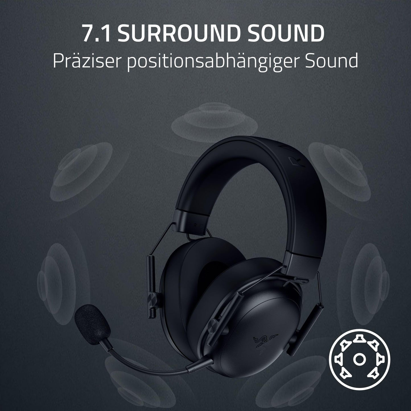 Razer BlackShark V3 Black - RZ04-05420100-R3M1