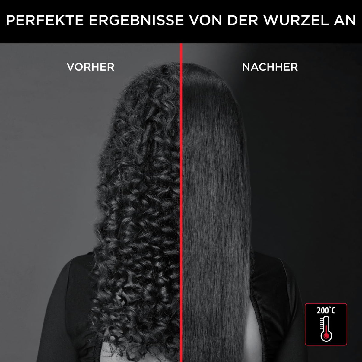 Rowenta x Karl Lagerfeld Straightening Brush with Ceramic & Ions CF582L