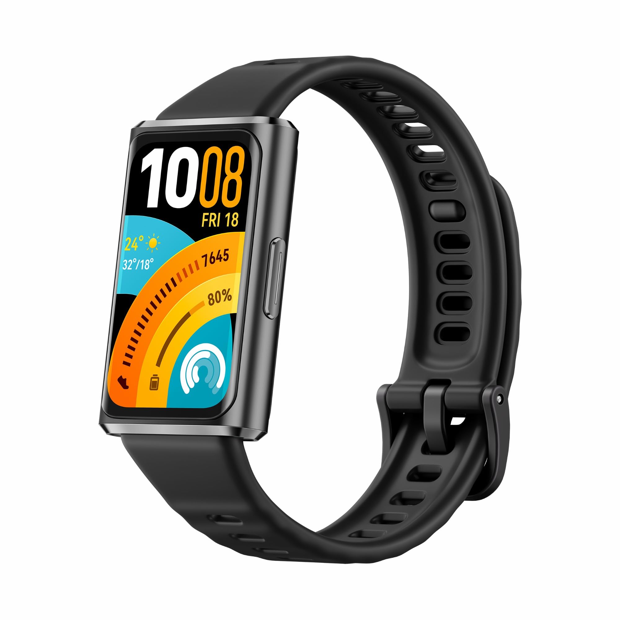 HUAWEI Band 11 Pro Smartwatch, Autonomous GPS Fitness Tracker, 1.62″ AMOLED 2000 Nits, Heart Rate & Sleep Tracking, SpO2, Wellbeing, Bluetooth, 5 ATM, Android & iOS, Alloy Case, Black - Candy-B49F