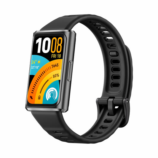 HUAWEI Band 11 Pro Smartwatch, Autonomous GPS Fitness Tracker, 1.62″ AMOLED 2000 Nits, Heart Rate & Sleep Tracking, SpO2, Wellbeing, Bluetooth, 5 ATM, Android & iOS, Alloy Case, Black - Candy-B49F