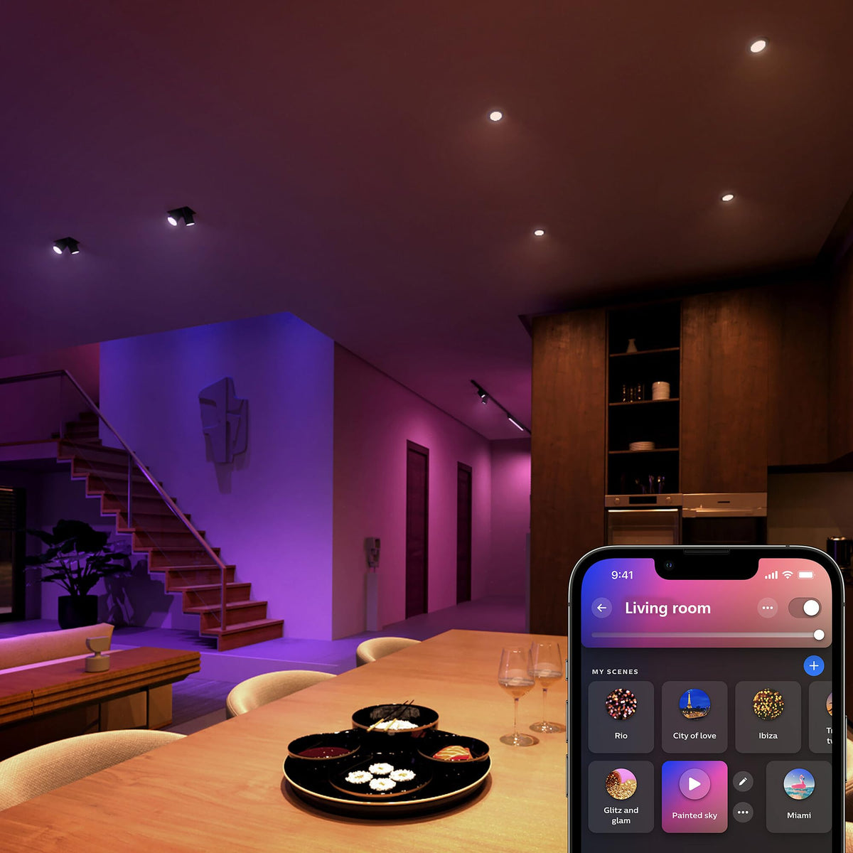 Philips Hue MR16 LED Lampă, pachet de 2 - 929003575302
