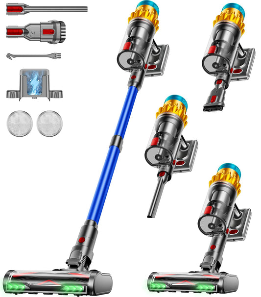 AIDTIPS Cordless Vacuum Cleaner, 55KPA/650W/70Min, Self-Standing, 1.8L - T18