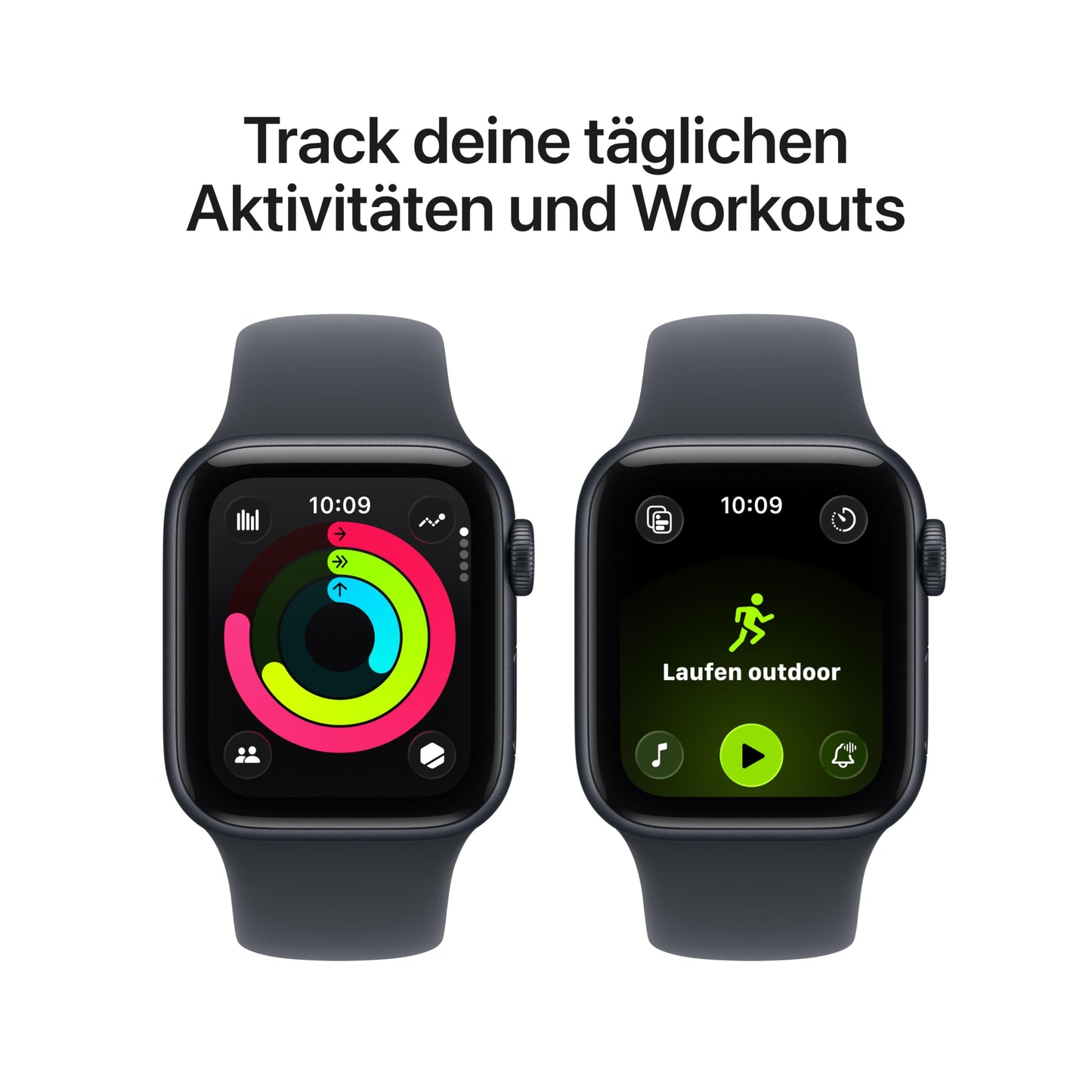 Apple Watch SE 3 GPS 40mm Smartwatch with Midnight Aluminum Case - MEH94ZR/A