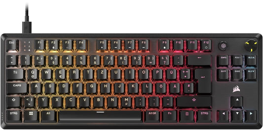 Corsair K70 CORE TKL RGB Mechanical Tenkeyless Gaming Keyboard - Black - CH-911911E-DE