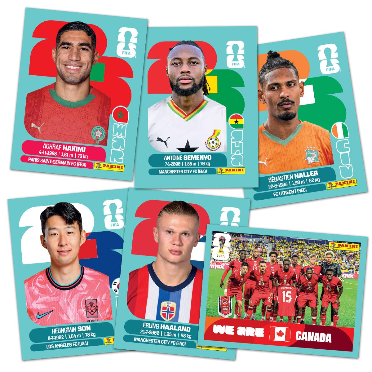 Panini - Colecție oficială de autocolante FIFA World Cup 2026™ (Cutie cu 100 de pungi) - 005460