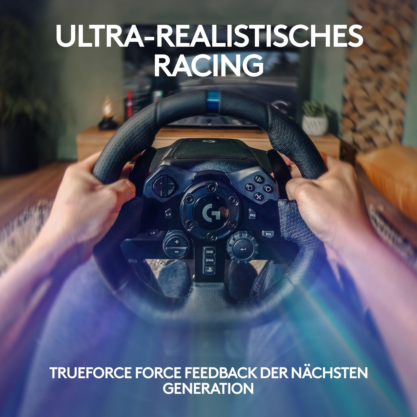 Logitech G923 Trueforce Wheel & Pedals PC/PS5 + Playseat Challenge X Bundle (941-000149 / G.00248)