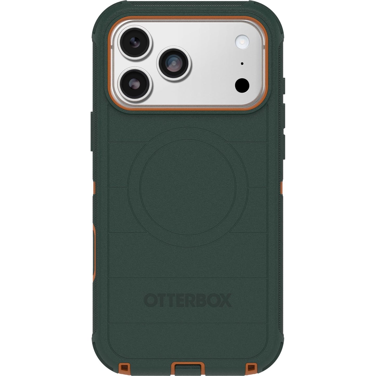 OtterBox Defender Series Pro MagSafe Case for iPhone 17 Pro Max, Shockproof, Drop Proof, Extremely Durable Protective Case, 7X Military Grade Tested, Green - 77-98400
