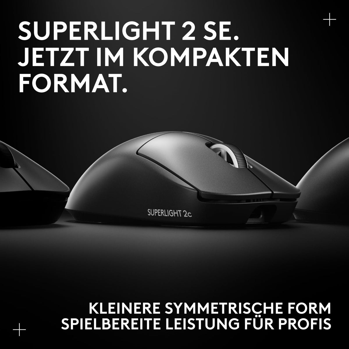 Logitech G PRO X Superlight 2c SE Gaming-Maus - Schwarz - 910-007801