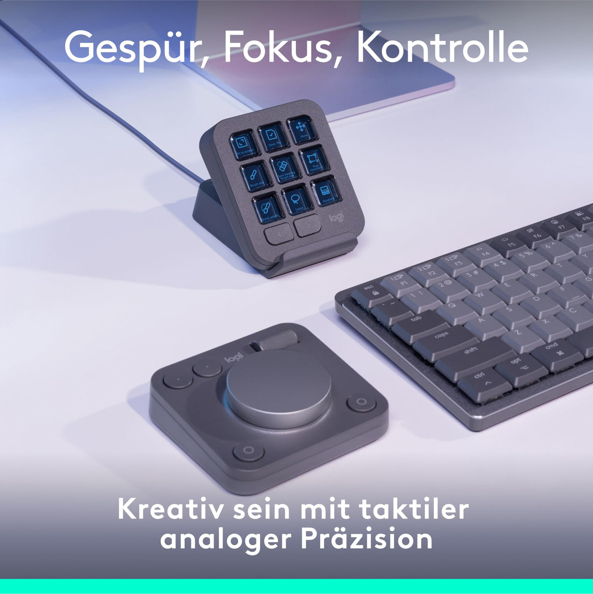 Logitech MX Creative Console, Programmable Keypad - 920-012931