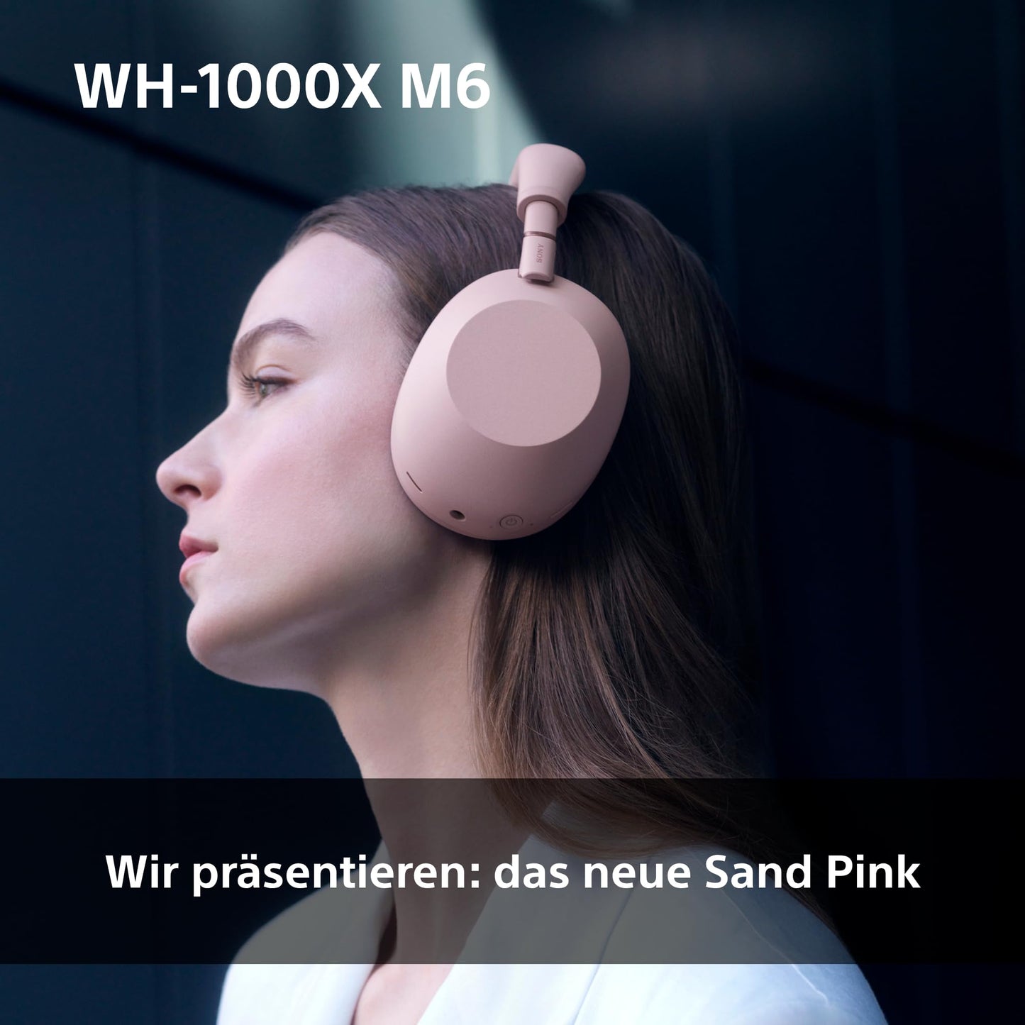 Sony WH-1000XM6 Wireless Noise Canceling Headphones, Signature Hi-Res Sound, Bluetooth Headphones, Comfort, Foldable Design, Magnetic Carrying Case, 30 Hour Battery NC On, iOS & Android - Black - WH1000XM6B.CE7