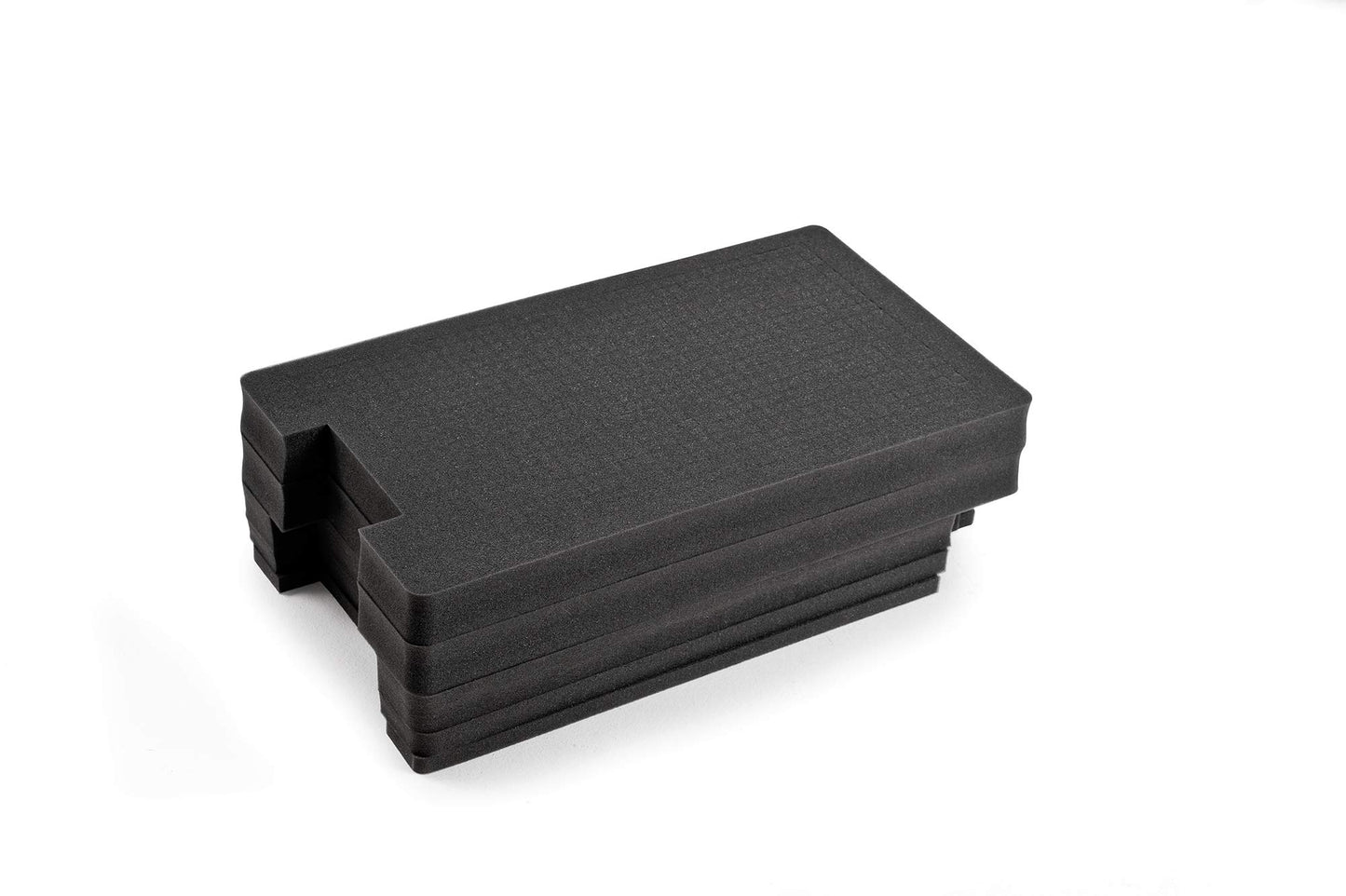 B&W International multi-purpose case Outdoor 6600 (PP.428) black - with cube foam - waterproof (IP67), dustproof, impact-resistant, extremely robust - 6600/B/SI
