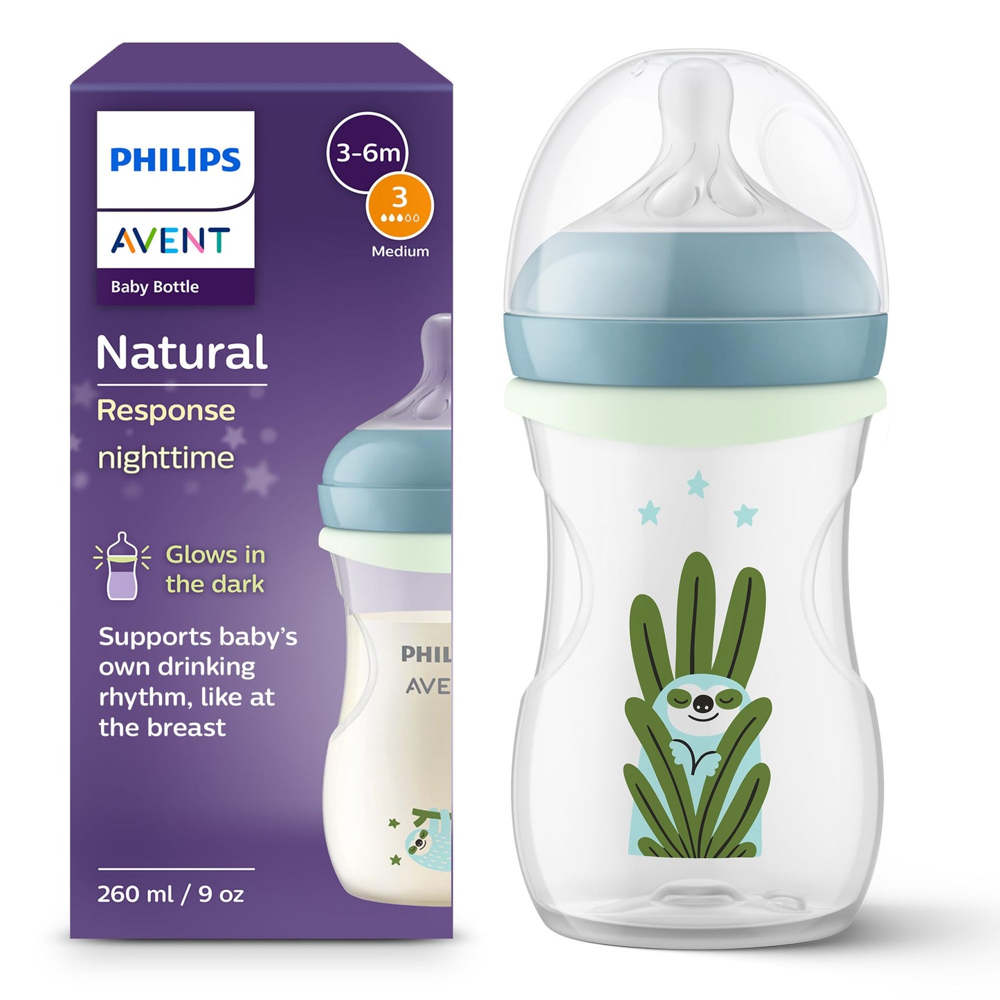 Philips Avent Natural Response Baby Bottle SCY903/81