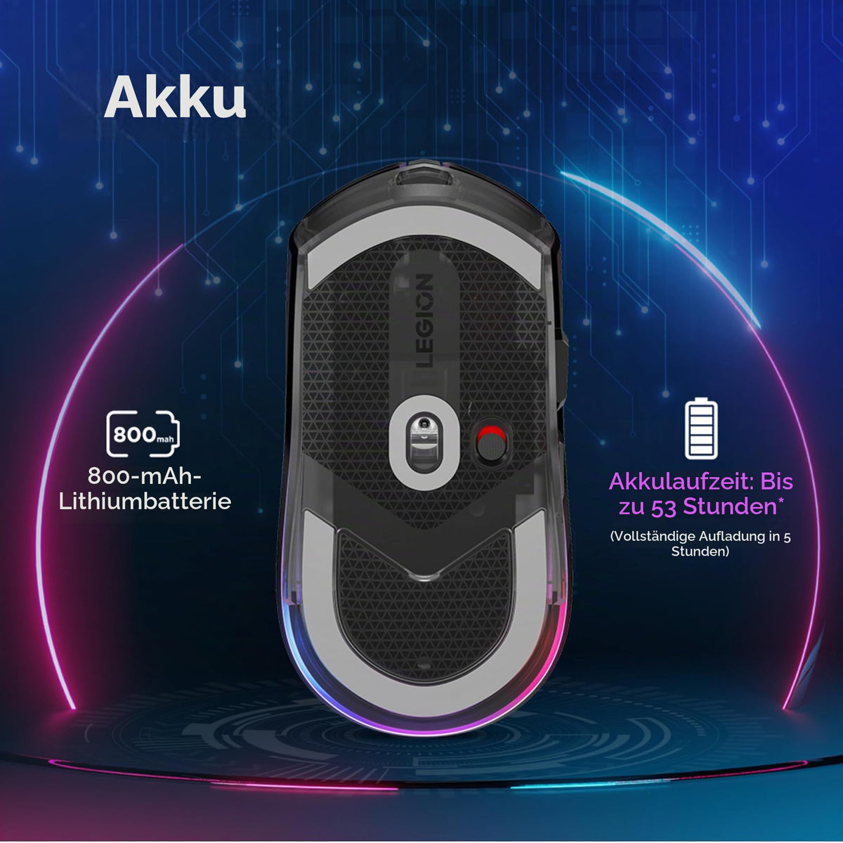 Lenovo Legion M410 | Wireless RGB Gaming Mouse - GY51P83012