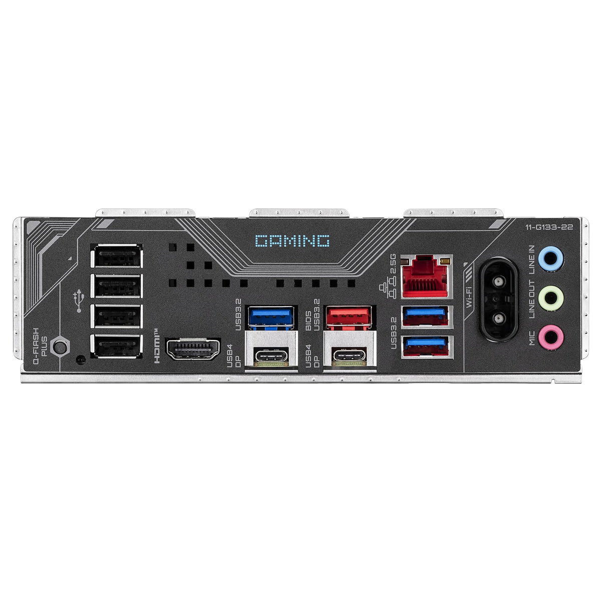 GIGABYTE X870 Gaming WIFI6 Motherboard - Supports AMD Ryzen 9000 CPUs, 8+2+2 phase VRM, up to 8000MHz DDR5 (OC), 1x PCIe 5.0, Wi-Fi 6, 2.5GbE LAN, USB 4
