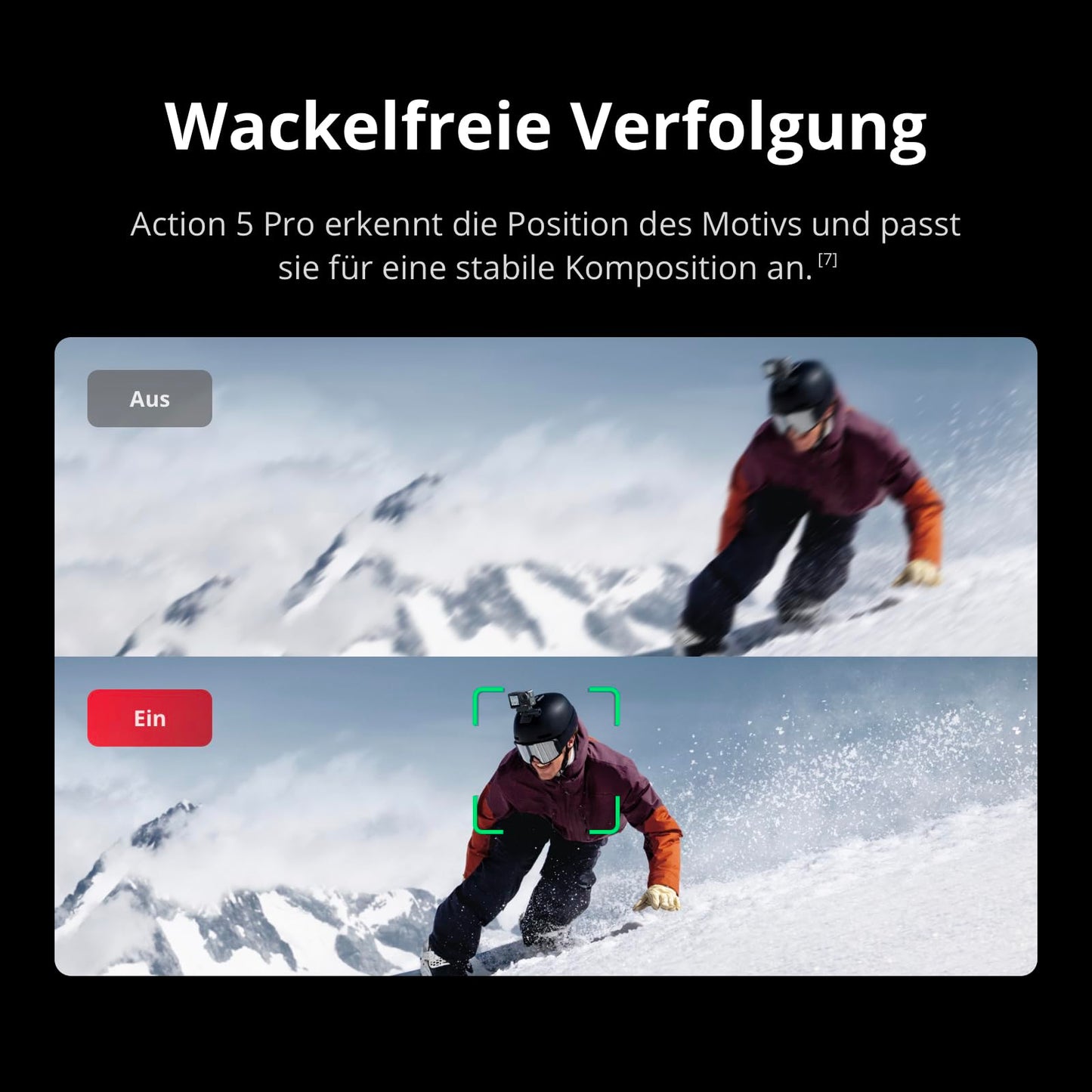 DJI Osmo Action 5 Pro Skiing Combo, 4K action camera ideal for skiers with 4 hours of extended battery life, -20 °C cold-resistant, stabilization, 32x slow motion, with 1.5m extension rod kit