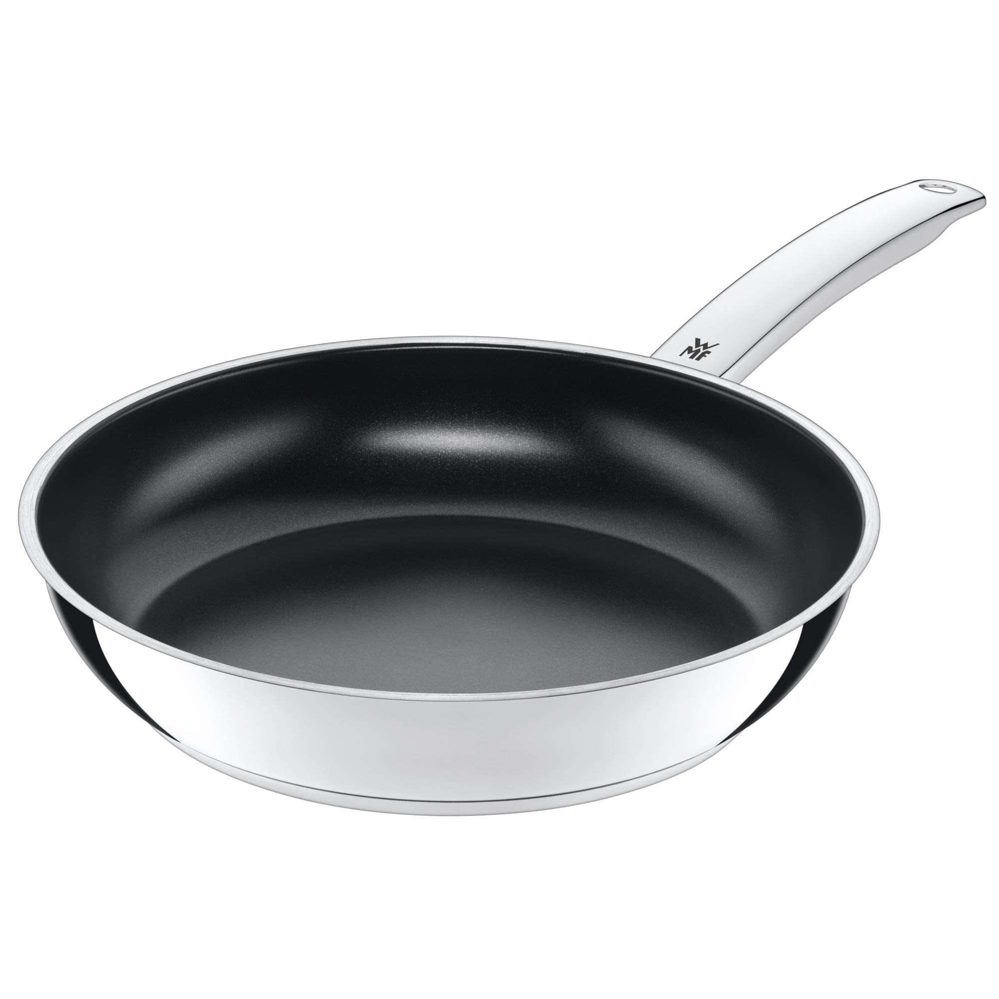 WMF Durado frying pan induction 24 cm, Cromargan stainless steel coated, ceramic coating, oven safe - 748246021
