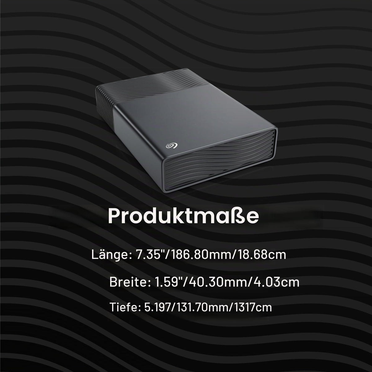 Seagate 24TB One Touch Desktop-Festplatte | USB-C (STNB24000400)