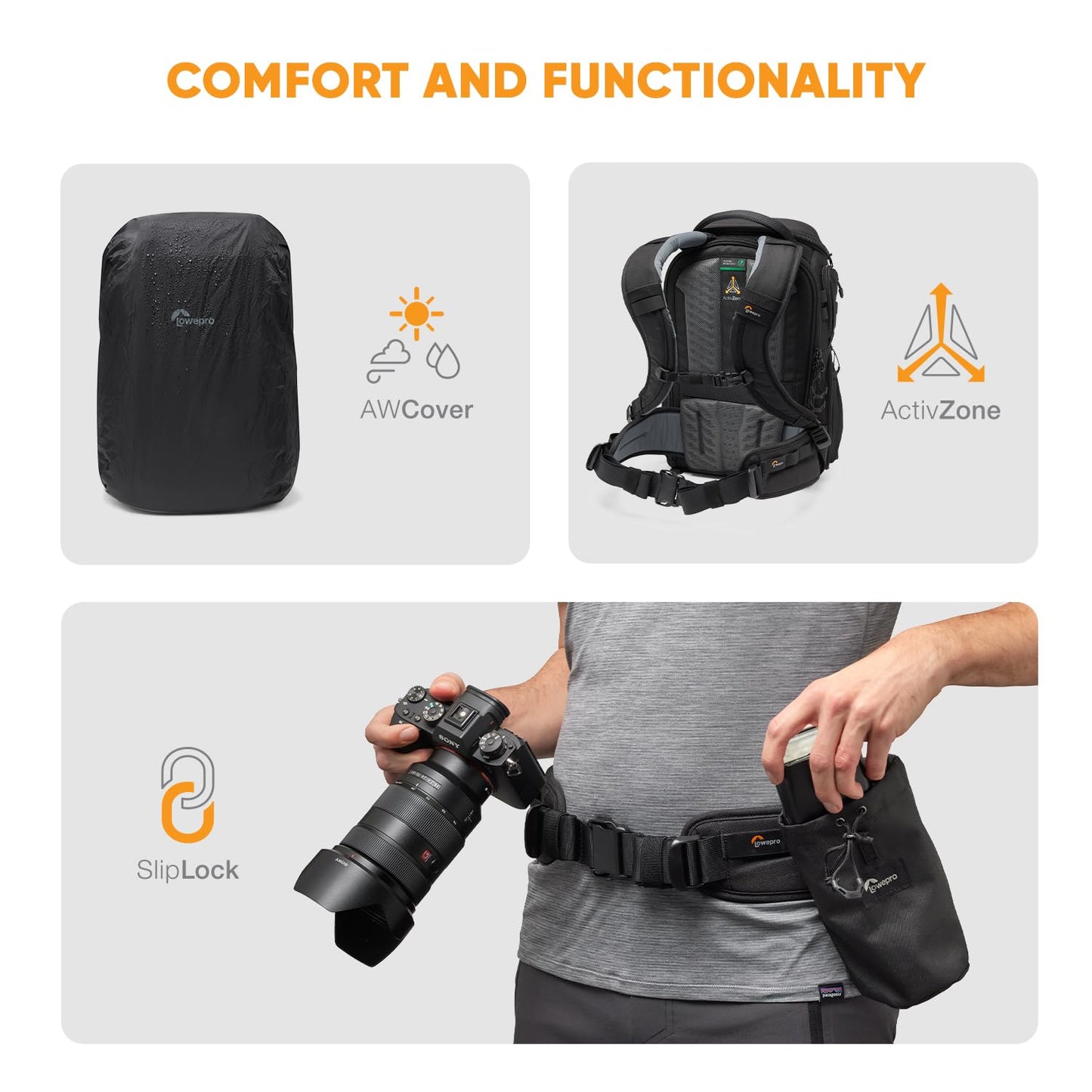 Lowepro Protactic Bp 350 Aw Iii Camera Bag One Size - LP37505-PWW