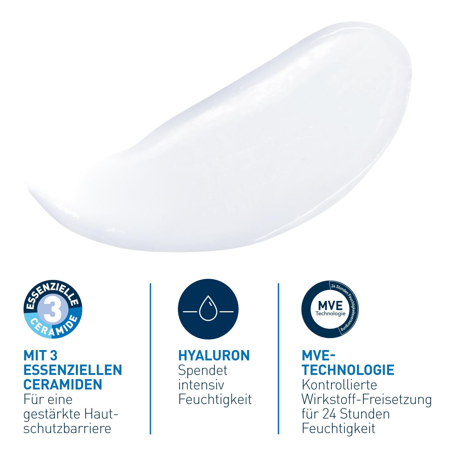 CeraVe moisturizing lotion, light body lotion suitable for dry to very dry skin and skin prone to neurodermatitis, for body and face, with hyaluronic acid and 3 essential ceramides, 976ml - MB106300