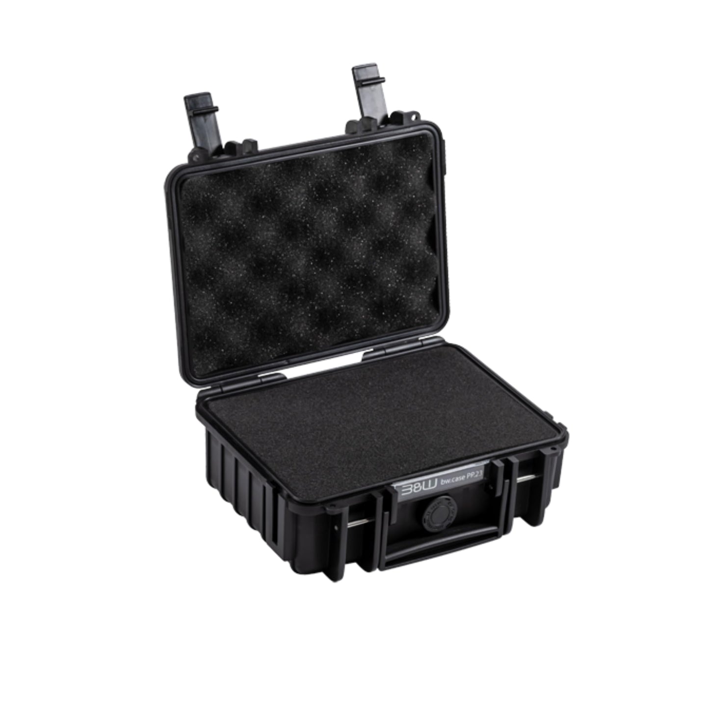B&W International protective case 500 (PP.23) black with cube foam - 500/B/SI