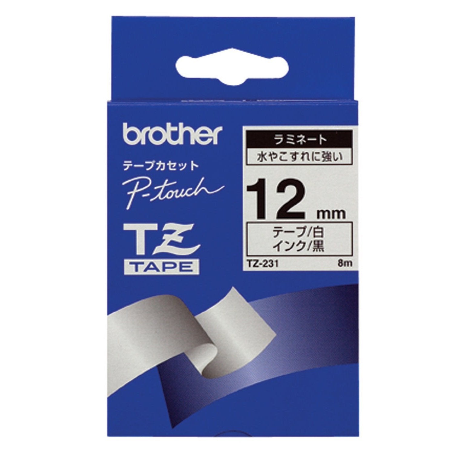 Brother TZE231 TZe-231 P-touch label tape (12mm wide