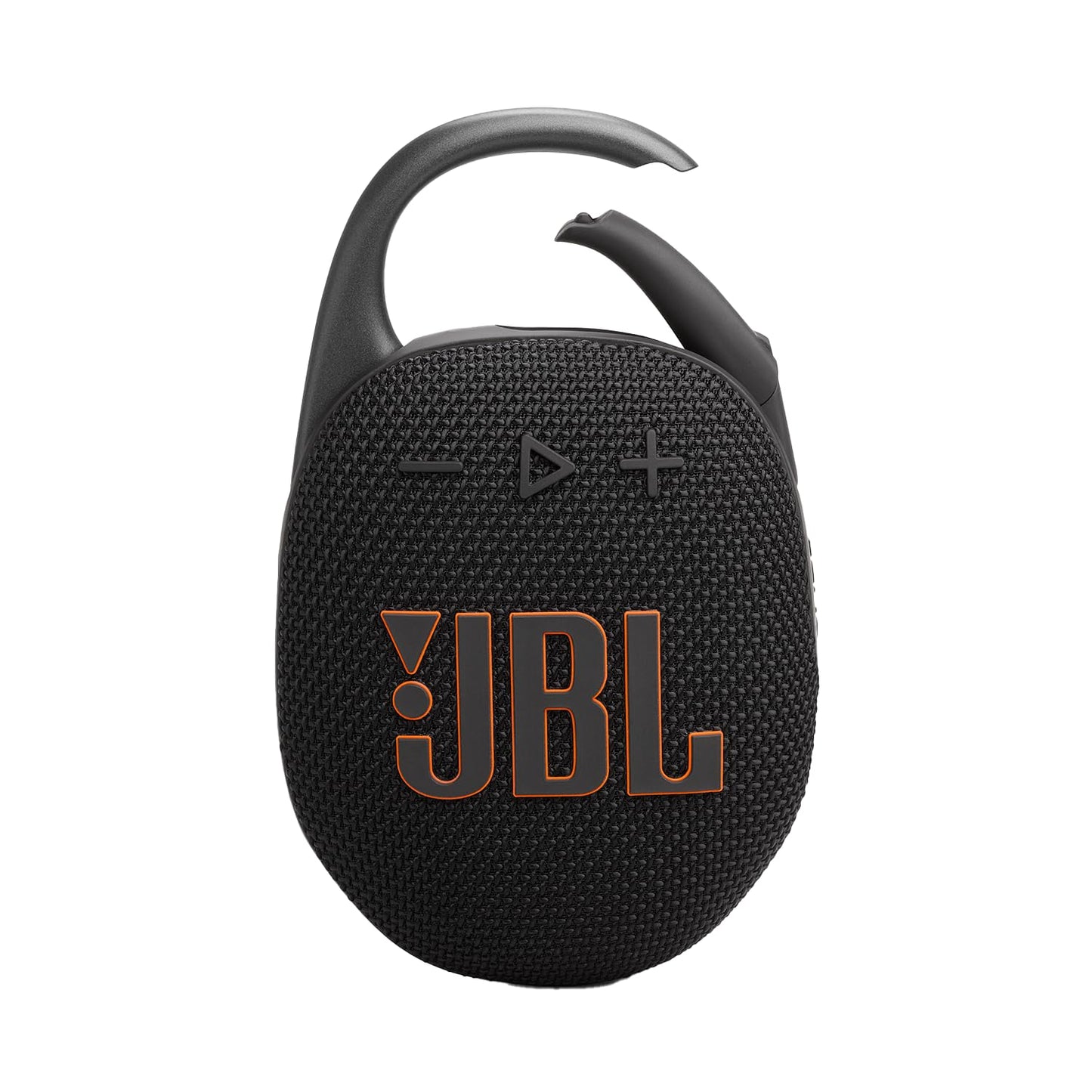 JBL Clip 5 in black - Portable Bluetooth speaker box with JBL Pro Sound, deep bass and playtime boost function - Waterproof and dustproof - 12 hour runtime - JBLCLIP5BLK