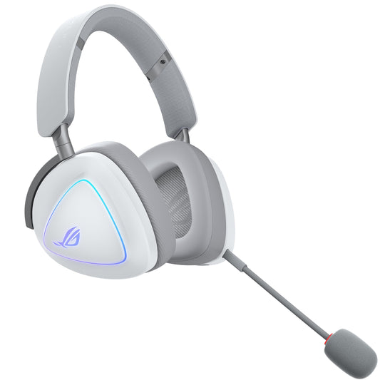 Asus Delta II White wireless RGB Gaming Headset - 90YH03W0-BHUA10