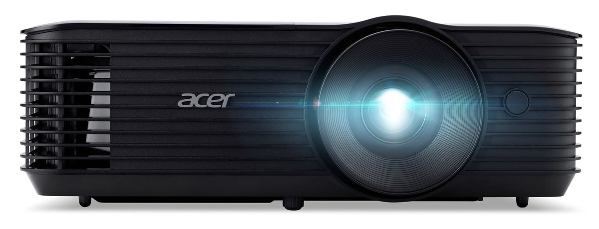 Acer X1228H DLP Beamer (XGA (1,024 x 768 pixels) 4,800 ANSI Lumens, 20,000:1 contrast, 3D, Keystone, 1x 3 Watt speaker, HDMI (HDCP), audio connection) black, Home Cinema/Business - MRJTH11001
