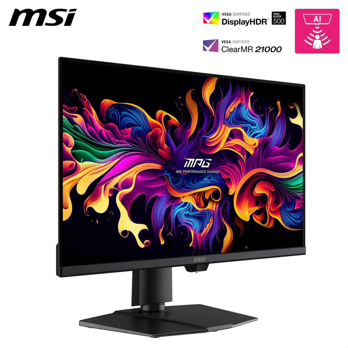 MSI MPG 271QRDE QD-OLED X50 Gaming Monitor, 27 inch, 500Hz, 0.03ms - 4711377353434
