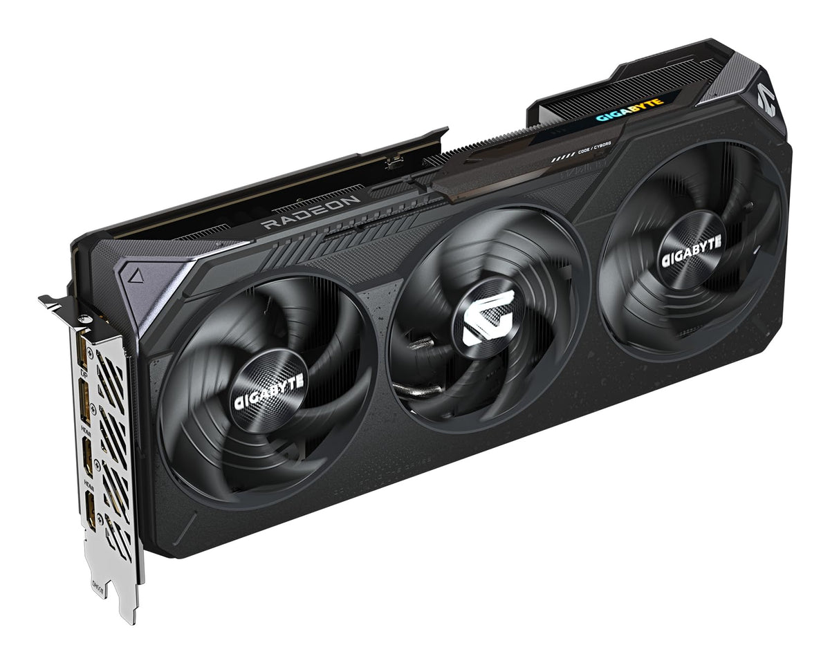 Gigabyte Radeon RX 9070 Gaming 16GB Graphics Card - 16GB GDDR6, 256bit, PCI-E 5.0, 2520 MHz Core Clock, 2 x DisplayPort, 2 x HDMI, GV-R9070GAMING-16GD