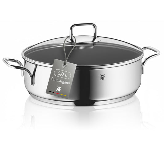 WMF Sauté Pan 28 cm with High Edge and Lid – Induction Roaster 5.0l - 0761306991