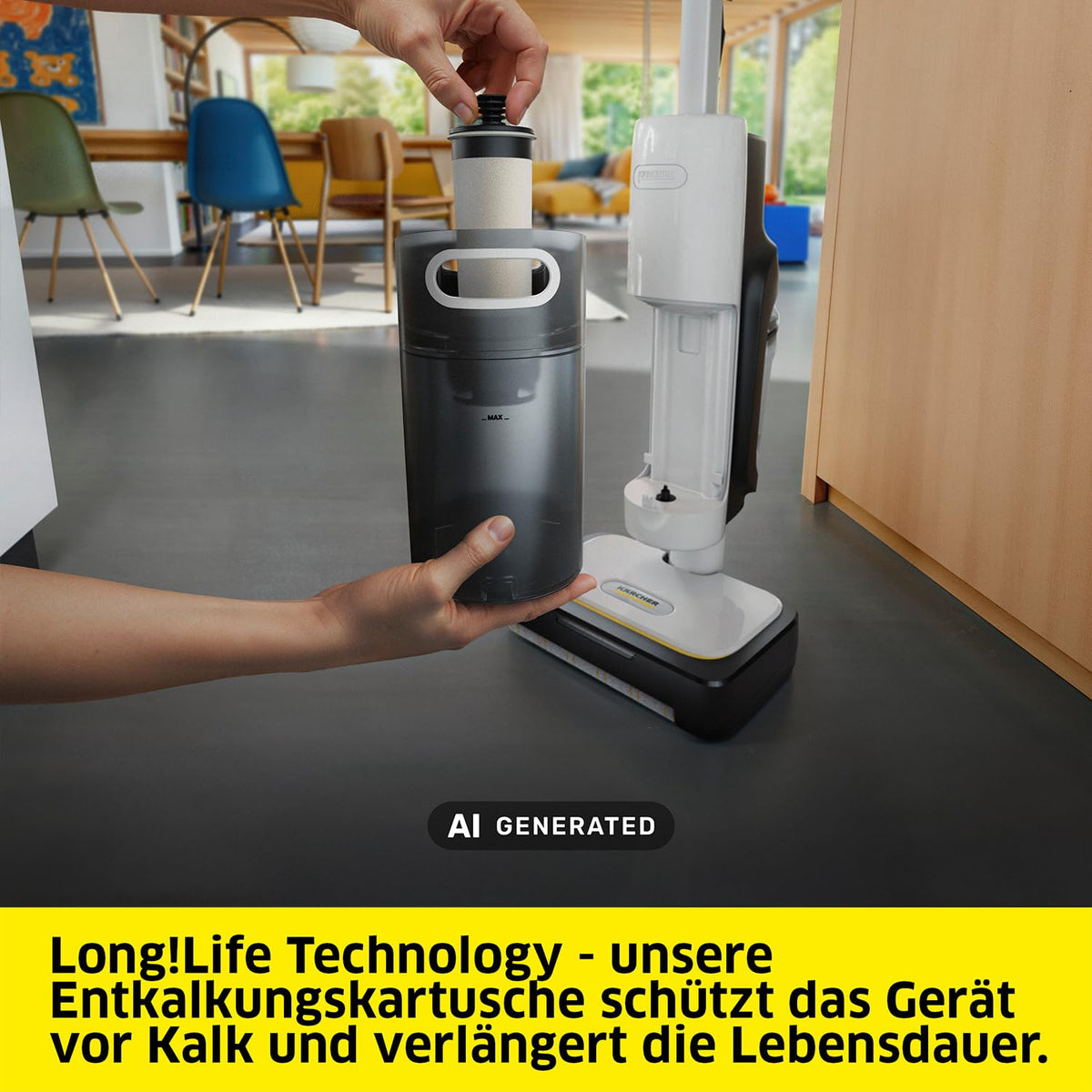 Aspirator cu aburi Kärcher SCV 4, soluție 3 în 1 - 1.056-530.0