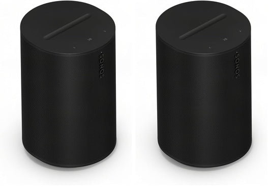 Sonos Era 100 SL | New | The ideal speaker for music lovers. (Black) (Pack of 2) - E10SLEU1BLK