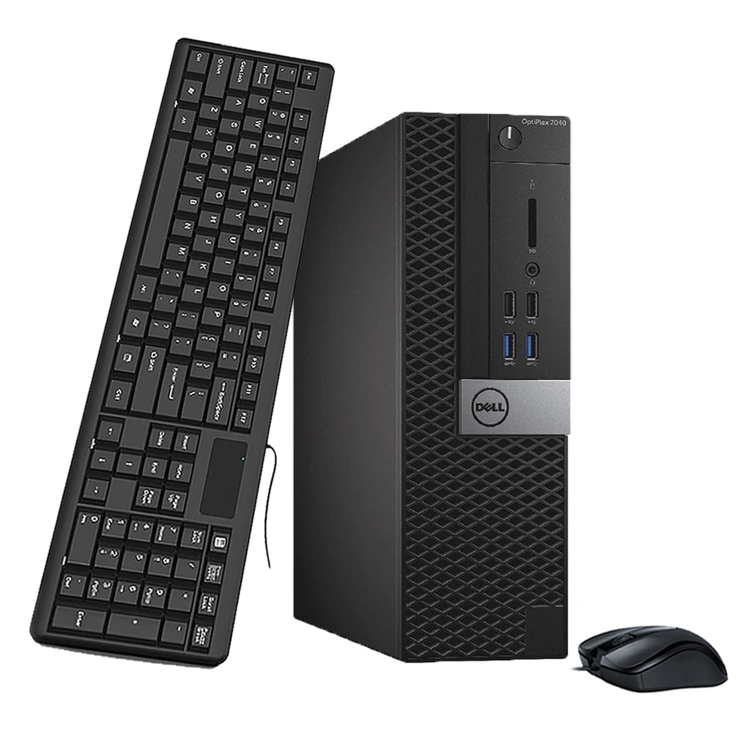 Dell Optiplex 7040 SFF Desktop Computer PC, Intel Core i5-6500, 8 GB RAM, 256 GB SSD, WiFi, Bluetooth, US Keyboard, Windows 11 Pro (Refurbished)