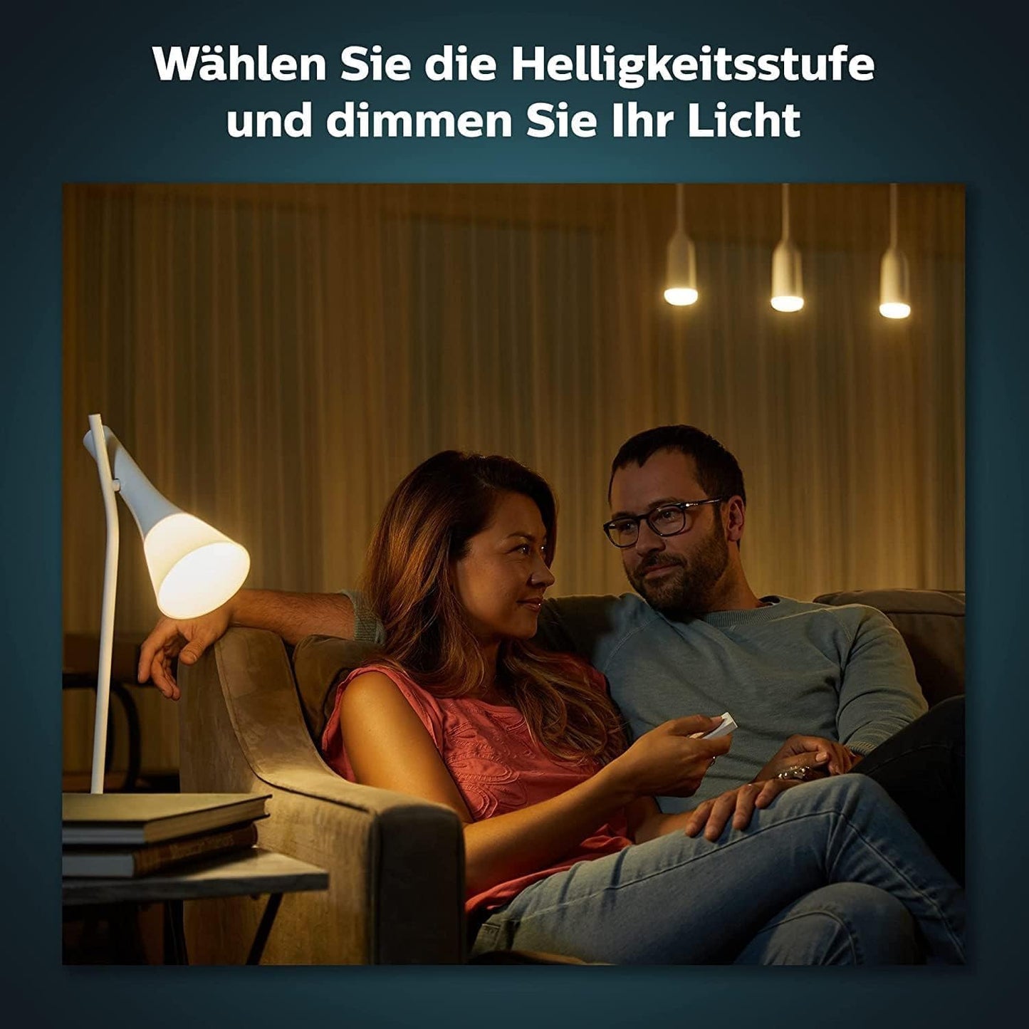 Philips Hue dimmer switch for Hue lighting systems, smart dimmer for controlling lights and light scenes, wireless light switch without installation, white - 929002398602