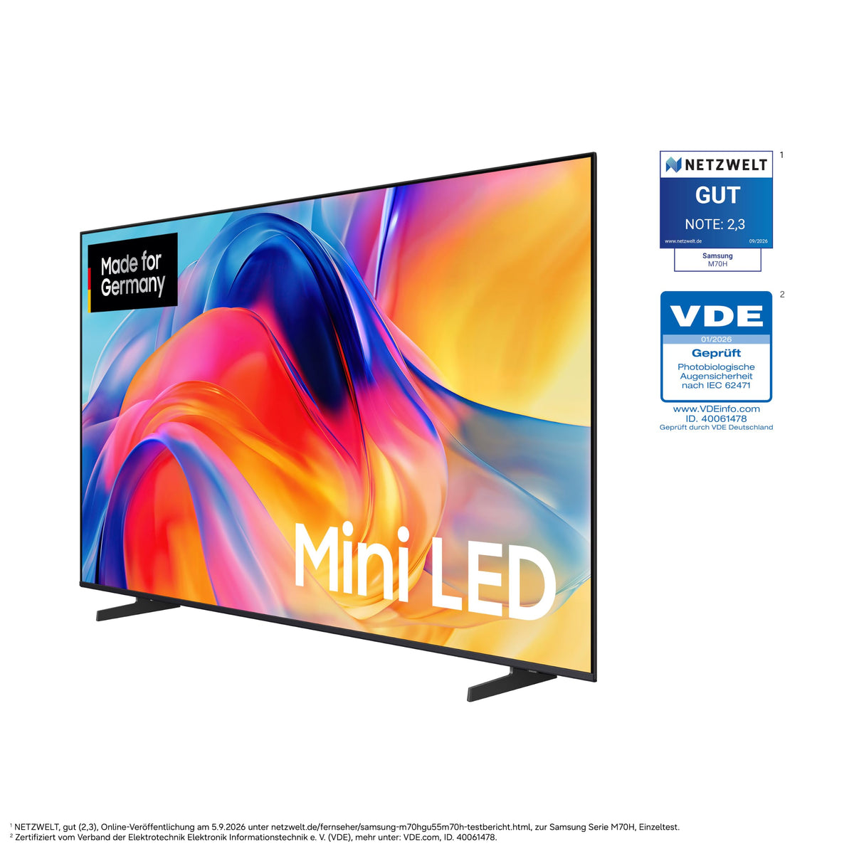 Samsung Mini LED M70H 4K 65 inch (163 cm), UHD TV, Smart TV - GU65M70HAU