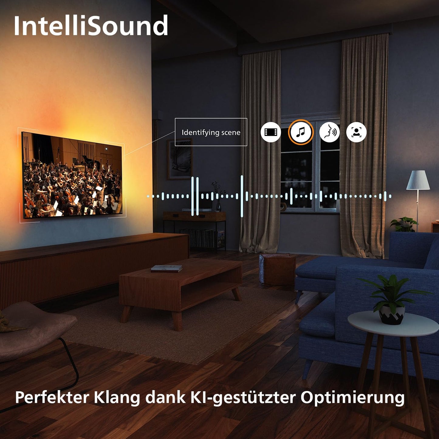 Philips Ambilight 65PUS8600 4K QLED Smart TV - 65 inch display with P5 Perfect Picture Engine Ultra HD, Titan OS, Dolby Vision and Dolby Atmos Sound - 65PUS8600/12