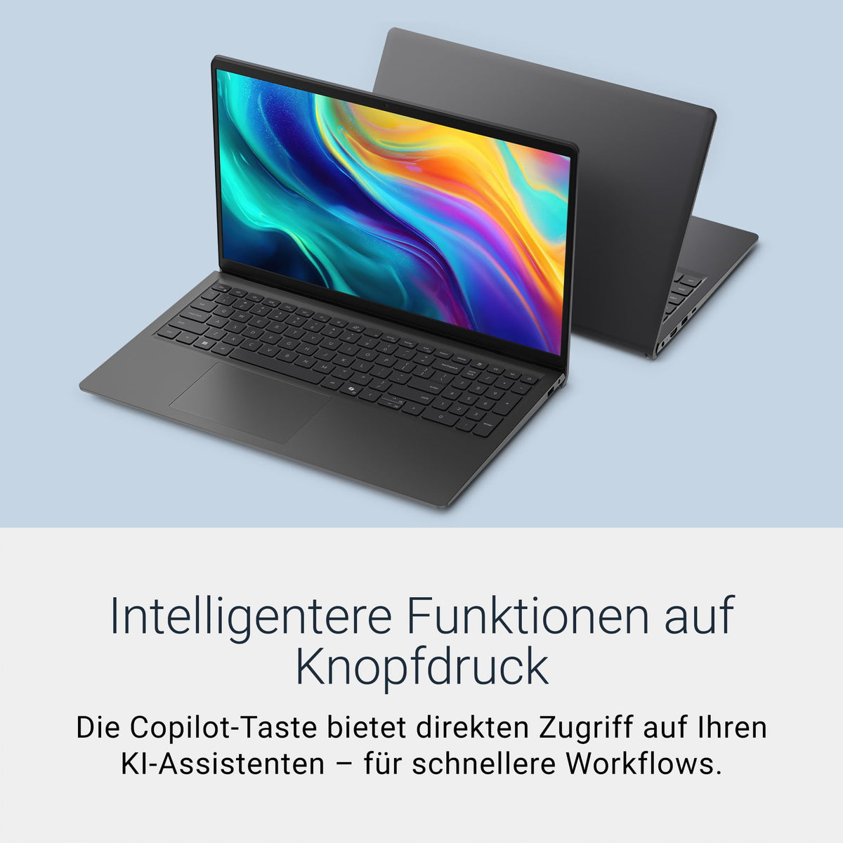 Dell 15 Laptop - AMD Ryzen 5 130, 8GB DDR5, 512GB SSD - DD15265-A596BLK-PDE
