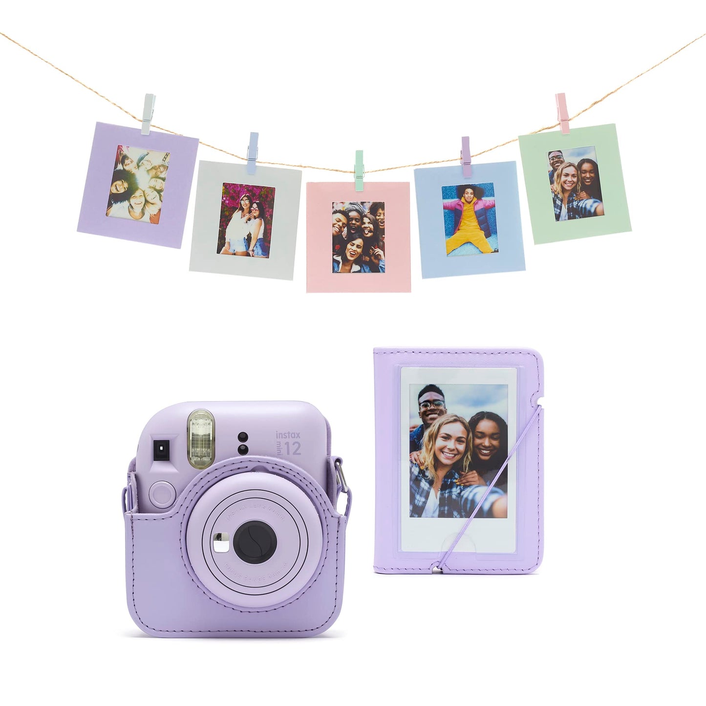 INSTAX Mini 12 Accessory Kit, Lilac Purple - mini