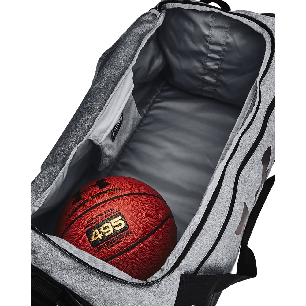 Ua Unisex Ua Undeniable 5.0 Duffle Md Pitch Gray Medium Heather / Black / Black Osfm - 1369221/1369222/1369223/1376454