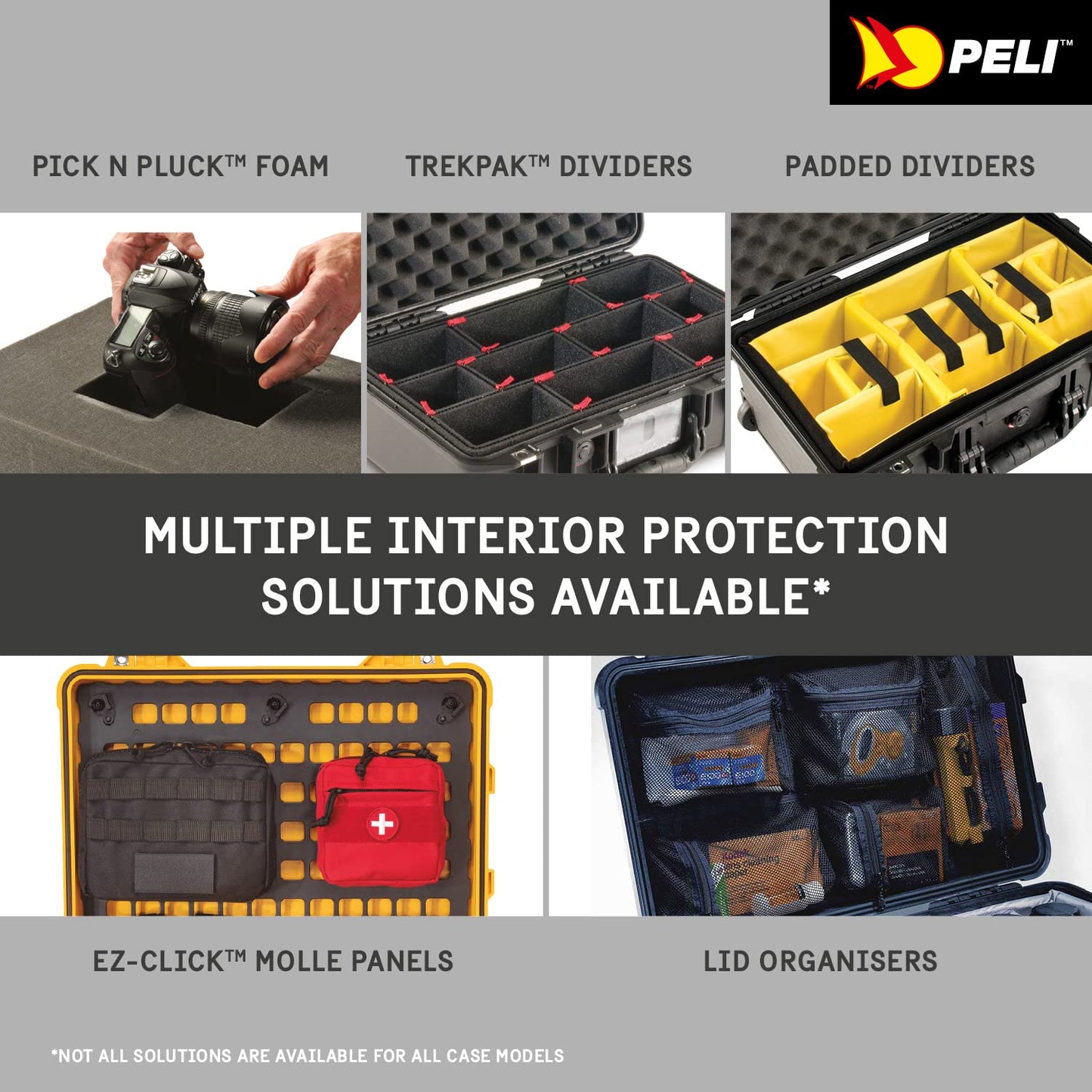 PELI lid organizer for mod. 1510 - 1519