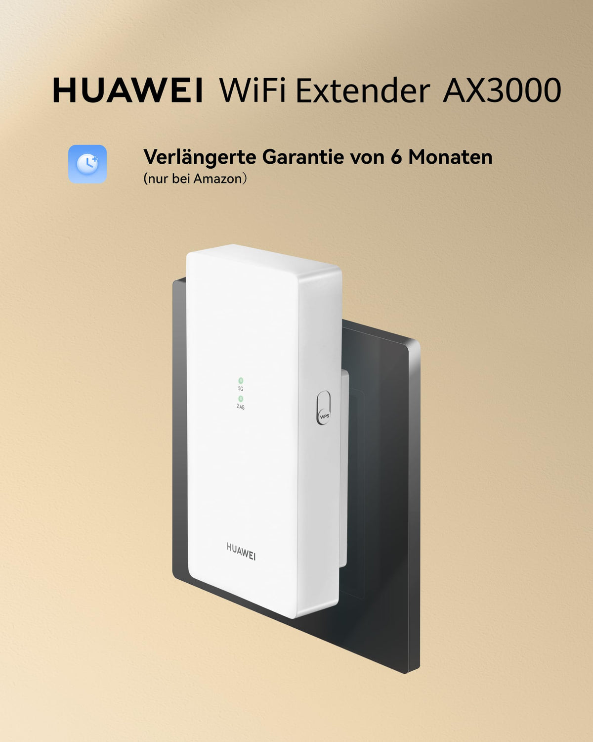 HUAWEI WiFi Extender AX3000, Dual-Band Wi-Fi 6 AX3000