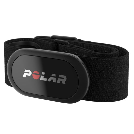 Polar H10 HR sensor - Black ANT+ & Bluetooth, ECG accuracy, HRV measurement, waterproof, machine washable strap, batteries, comfortable seat compatible with many sports & fitness equipment M-XXL 75-115cm - 92075957
